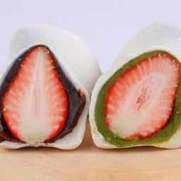 ไดฟุกุ 2 ลูก (สตรอว์ด้านใน) ปั้นสดใหม่10นาที