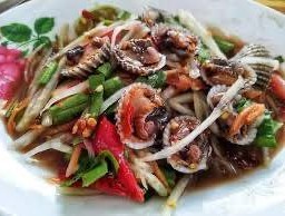 ตำหอยแครง