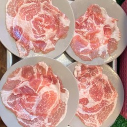 หมูสันคอ1จาน