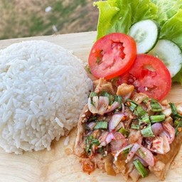 เมลซ่อน แซลม่อนดองและสุกี้ - รักธยา