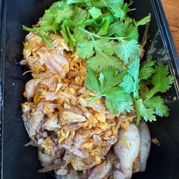 หมึกกระตอยทอดกระเทียม