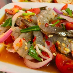 ยำกุ้งสด โอจีซัง แล่ไม่เลิก