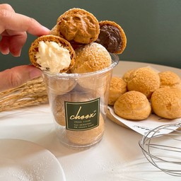 Mini Choux ชุด 18 ชิ้น คละไส้