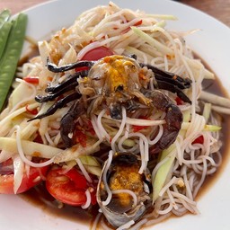 ตำซั่วปูปลาร้า