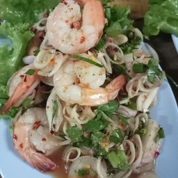 ก้อยกุ้งสด_สุก