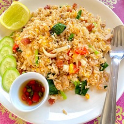 ข้าวผัดหมูกุนเชียง