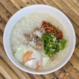 ซี่โครงหมู+ไข่