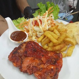 สเต๊กไก่สไปร์ซี่