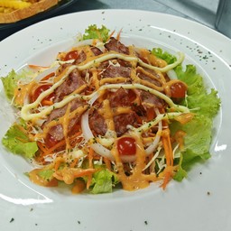 สลัดผักเบคอน