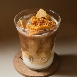Lemon Honey Comb Latte