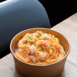 ข้าวไข่ข้นกุ้ง