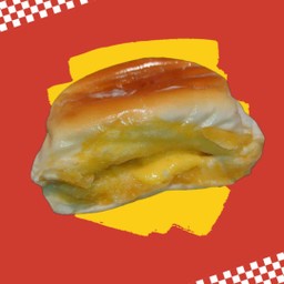 ขนมปังปิ้งไส้ทะลัก เนยนมน้ำตาล