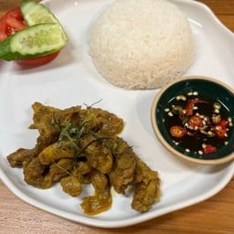 MG29-ข้าวหน้าแกงพริกหมูสามชั้น