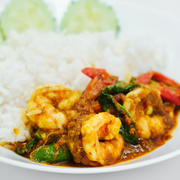 ข้าวผัดพริกแกงใต้