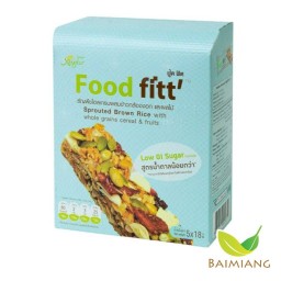 Xongdur ฟุ๊ตฟิตธัญพืชโฮเกรนผสมข้าวกล้องและผลไม้