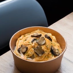 ข้าวไข่ข้นสูตรเจ (สาหร่าย เห็ดหอม)