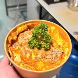 ข้าวไข่เจียวหมูสับ