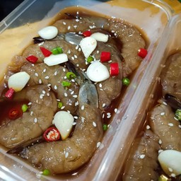 กุ้งดองซีอิ๊ว แบบกล่อง