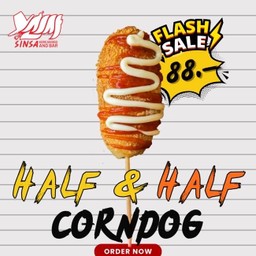 Flash Sale คอร์นดอกไส้กรอกชีส