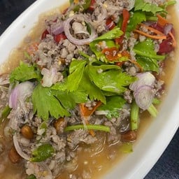 ยำวุ้นเส้นหมูสับ