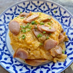 ข้าวไข่ข้น ( ไข่2ฟอง )