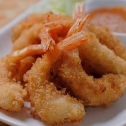 กุ้งชุบแป้งทอด