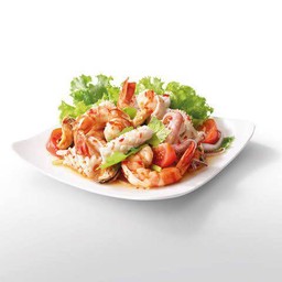 12 ยำทะเลMixed Seafood Salad