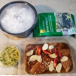 เซท  แซลมอนดอง ซีอิ้วเกาหลี