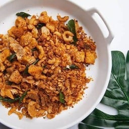 น้ำพริกกากหมูขนาดถ้วยล่ะ3ออนซ์