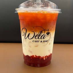 สตอเบอรี่นมสดชาไทย