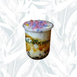 นมสดไข่มุกบัวลอย