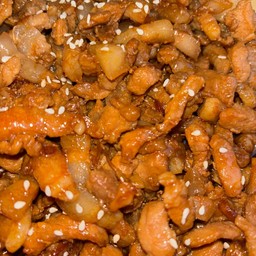 หมูเอยหมูหวาน+ข้าวเหนียว