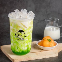 นมสดเเคนตาลูป