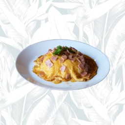 ข้าวไข่ข้นแฮม