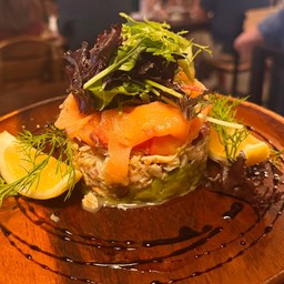 CRAB AVOCADO SMOKED SALMON