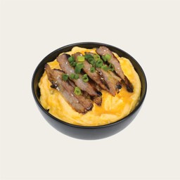 ข้าวไข่ข้นหมูย่าง