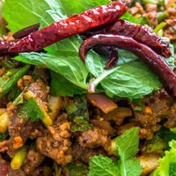 ลาบเป็ด เป็นกับข้าว