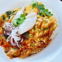 ก๋วยจั๊บญวณ ข้าวกะเพรา ข้าวไข่เจียว หม่งบาร์@ปากช่อง