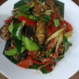 ผัดฉ่าปลาดุก