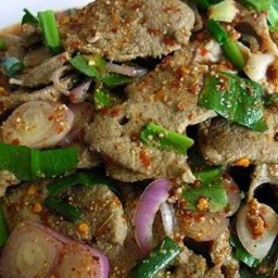 ตับหวาน เป็นกับขัาว