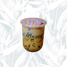 ชานมไข่มุกบุกบัวลอย