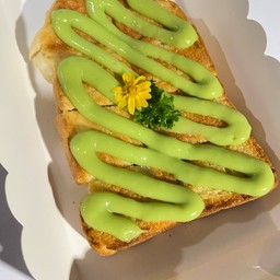 ขนมปังปิ้งเนยน้ำตาล+สังขยา