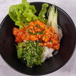 โปเกด้งแซลมอนสไปซี่