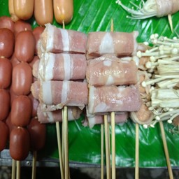 ร้านปลาหมึกย่างอุบล หม่าล่าเตาถ่าน