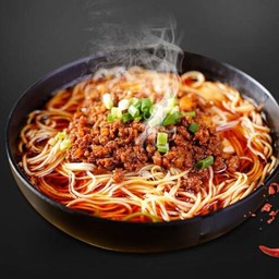 บะหมี่หม่าล่าหมูสับ