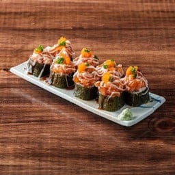 แซลมอนเมาเทนอาบุริ 8 คำ