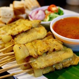 หมูสะเต๊ะ 30 ไม้