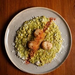 Pesto Hotate Risotto