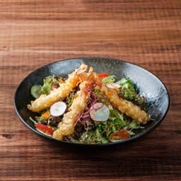 สลัดกุ้งเทมปุระ