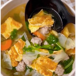 แกงจืดไข่น้ำ